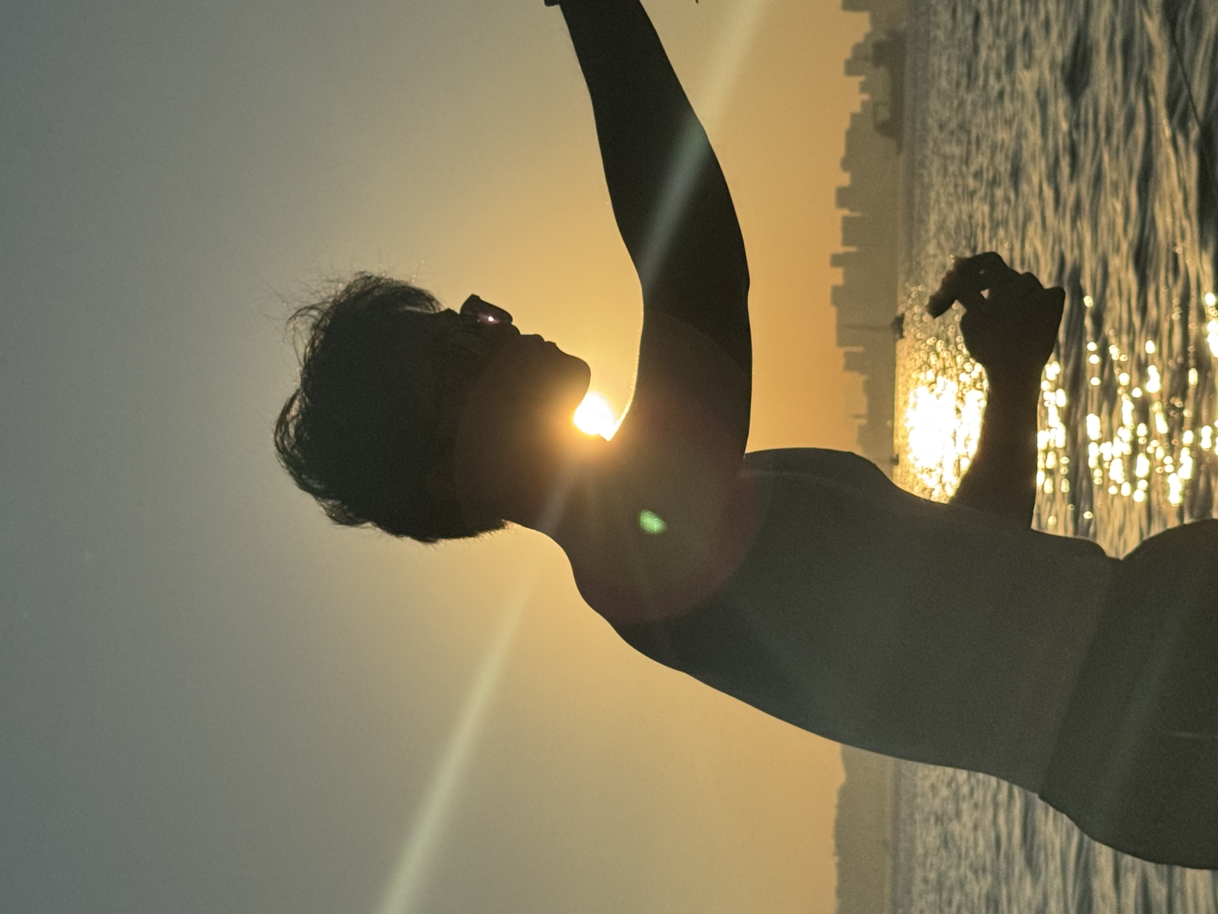 Sunset sailing in Rio